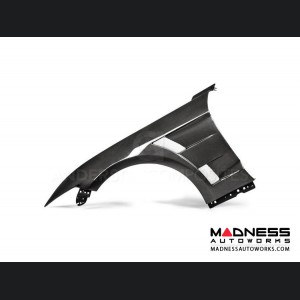 Ford Mustang Front Fenders - Anderson Composites - Carbon Fiber Set